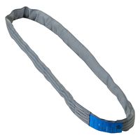 パーマンコーポレーション ソフト エンドレス スリング 60mm×2m 灰色 6453020000 1個（直送品）