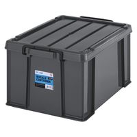 【バックルコンテナ】アイリスオーヤマ コンテナ プラスチック製バックル コンテナボックス 容量58.7L BL-65P チャコールグレー 1個