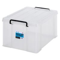 【300個セット】まとめ買い　コンテナ　アスクル サンボックス　クリア 28L コンテナ】 アスクル 「現場のチカラ」 サンボックス＃28-2