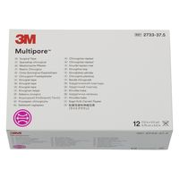スリーエム マルチポアライトブラウン 2733-37.5 1箱（12巻）
