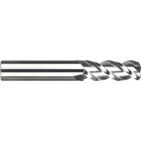 WIDIN アルミ加工用ノンコート超硬ラジアスエンドミル 3枚刃 45°ねじれ R3 φ10 WAR3031030 1本（直送品）