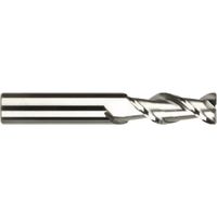 WIDIN アルミ加工用ノンコート超硬ラジアスエンドミル 2枚刃 45°ねじれ R2 φ10 WAR3021020 1本（直送品）