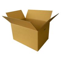 トッパン・コスモ 140サイズダンボール 手穴 5枚セット 53×38×33cm FD04B-0005-SK 1セット(5枚)（直送品）