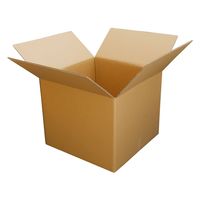 トッパン・コスモ 190サイズダンボール 6枚セット 66×66×50cm FD19-0006-SK 1セット(6枚)（直送品）