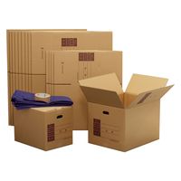 トッパン・コスモ 引越しセット2~3人 ダンボール 15枚+テープ+布団袋 ZH18-0015-SK 1セット（直送品）