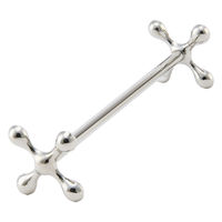 浅川製作所 十字・ナイフレスト ロング 7920L 1セット(10個)（直送品）