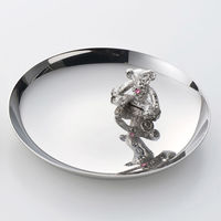 浅川製作所 くまのラウンドトレー B-04-S 1個（直送品）