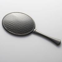 浅川製作所 カタガミメタル 手鏡 細竹節 KA-140/Hoso/G 1個（直送品）