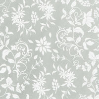 ヘッズ エレガントフラワー包装紙/グレー-1 ELF-1W 1パック(50枚)