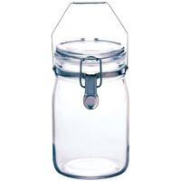 星硝 セラーメイト 手付きステンレス密封瓶 1L - 1個