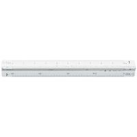 岡本製図器械 三角スケール10cm一般用アルミ製 21-2709 1本