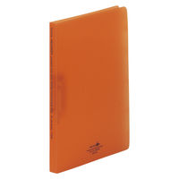 リヒトラブ パンチレスファイル A4S 橙 F-5030-4 1冊