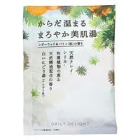 デイリーディライト まろやか美肌バスパウダー シダーウッド&パイン（松）50g 1包
