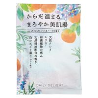 デイリーディライト まろやか美肌バスパウダー マンダリンオレンジ&ハーブ 50g 1包