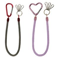 ソニック スパイラルキーチェーン ロング30cm~ SK-4101-P 1個