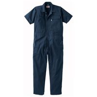 ヤマタカ 綿100%半袖カバーオール ネイビー 3L RH020-2-3L 1枚（直送品）