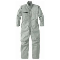 ヤマタカ 綿100%ツナギ服 アースグリーン 3L 7900-4-3L 1枚（直送品）