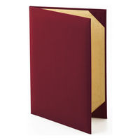 美濃商会 証書ファイル 布 赤 Aタイプ 8221-01 1冊