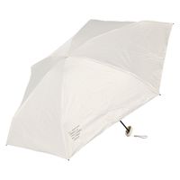 晴雨&遮熱コンパクト傘 アイボリー LAKOLE/ラコレ