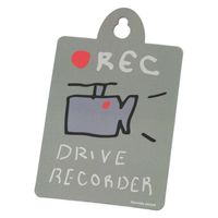 CARサインプレート DRIVE RECORDER LAKOLE/ラコレ
