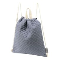 【LAKOLE/ラコレ】 【らこれキッズ】シンプルナップサック ブルー