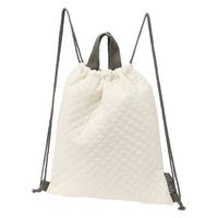 らこれキッズ シンプルナップサック アイボリー LAKOLE/ラコレ