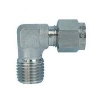 フジキン フジキンF900継手 2圧縮リング継手_FINE series PUREエルボハーフユニオン F900-L-9.52CN/ 1P（直送品）