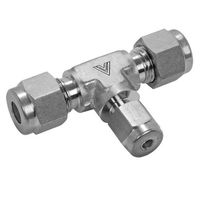 フジキン フジキン2圧縮リング継手_ニューVーLokティーユニオン VUWT-6X6X3-V 1P（直送品）