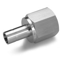 フジキン フジキン2圧縮リング継手_ニューVーLokチューブゲージアダプター VUW-GA-25.4E-V 1P（直送品）