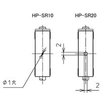 アズビル アズビル(azbil)光電センサー HP-SR20 1P（直送品）
