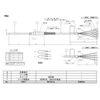 アズビル アズビル(azbil)温度センサー YYE4K48300L30N00 1P（直送品）
