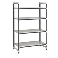 CAMBRO EXシェルフ(ベンチ4段) EXU246072V4 1台（直送品） - アスクル