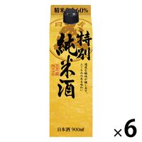 日本盛 特別純米酒 パック 900ml 1ケース（6本） 日本酒