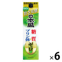 日本盛 糖質ゼロ プリン体ゼロ 2L パック 1ケース（6本） 日本酒