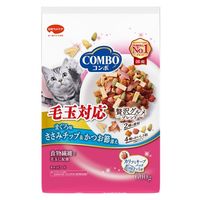 コンボ キャット 毛玉対応 まぐろ味・ささみチップ・かつお節添え 国産 600g（120g×5袋）1袋 キャットフード