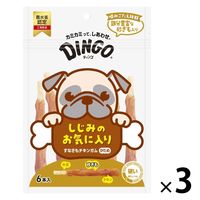 ディンゴ すなぎも チキンガム かため 小型犬～大型犬用 6本入 1セット（1袋×3）スペクトラムブランズジャパン 犬用 おやつ