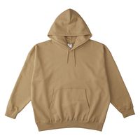 CROSS&STITCH レギュラーウェイトビッグシルエットプルパーカー 長袖 メンズ サンド BP2281-13-XL XL 無地 1枚（直送品）