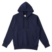 ORGABITS オーガニックコットンプルパーカー 長袖 作業服 SDGs パープルネイビー OGP-916-91-XXL XXL 1枚（直送品）
