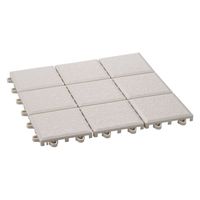 ワタナベ工業 システムエコタイル 30X30cm オフホワイト EJ-301 1セット(30枚)（直送品）