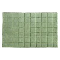 マルナカ 日本製バスマット:LLサイズ60x90cmグリーン 2360 1セット(10枚)（直送品）