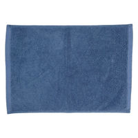 マルナカ タオルバスマット35x50cmブルー 2002 1枚（直送品）
