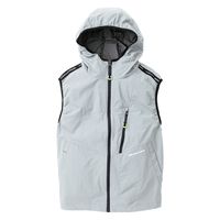 GG（ジージー） ＥＦベスト シルバーグレー M  0129-06　1着　「服単品」（直送品）