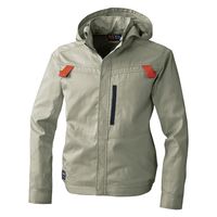 桑和（SOWA） ＥＦ長袖ブルゾン カーキ LL  5039-00　1着　「服単品」（直送品）