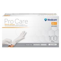 メディコムジャパン プロケア ニトリルグローブ 100/箱 ホワイト Sサイズ JN133510B 1箱(100枚入)