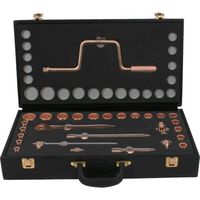 浜田工業 HAMACO 防爆ソケットレンチセット差込角12.7mm 32個 CB4S-32S 1セット 778-8126（直送品）