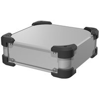 タカチ電機工業 タカチ コーナーガード付EMCシールドケース AUGE66-16-25-SB 1台 475-6536（直送品）