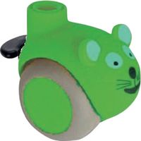 デザイン双輪キャスター"SMILES(エラストマー車輪) φ50 自在式(ホイールロック付) 5525PJI050L51CAT GREEN（直送品）