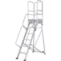 アルインコ 作業台 CSDーK 踏桟ピッチH300mm仕様 CSD-210K 1台 435-1639（直送品）