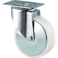 テンテキャスター プレート式キャスター"ALPHA(ナイロン車) φ160 自在式 3470UOJ160P63 1個 255-9059（直送品）