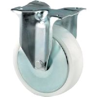 テンテキャスター プレート式キャスター"ALPHA(ナイロン車) φ160 固定式 3478UOJ160P63 1個 255-7520（直送品）